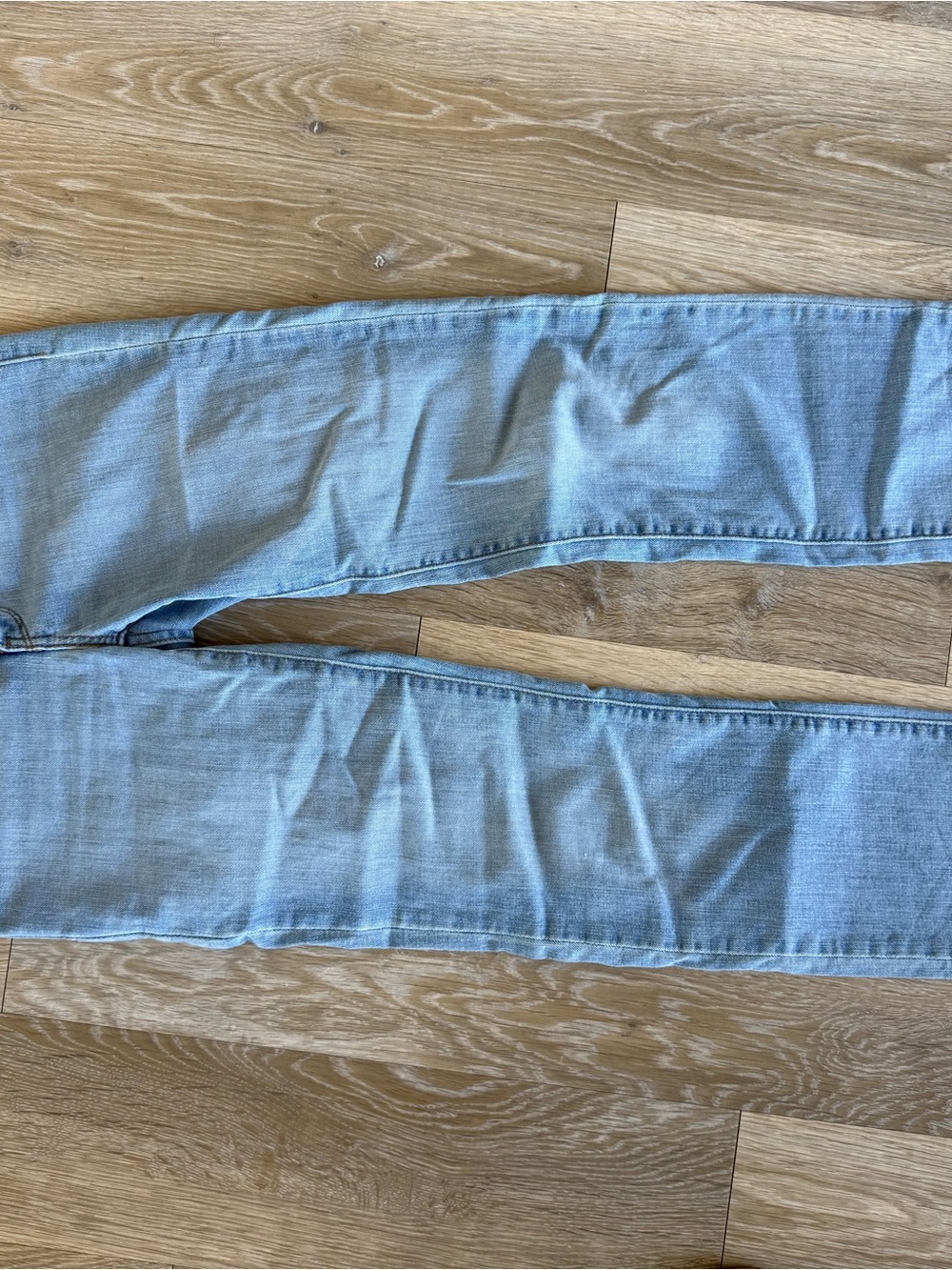 Levi's 314 Shaping Straight Light Blue Denim Jeans